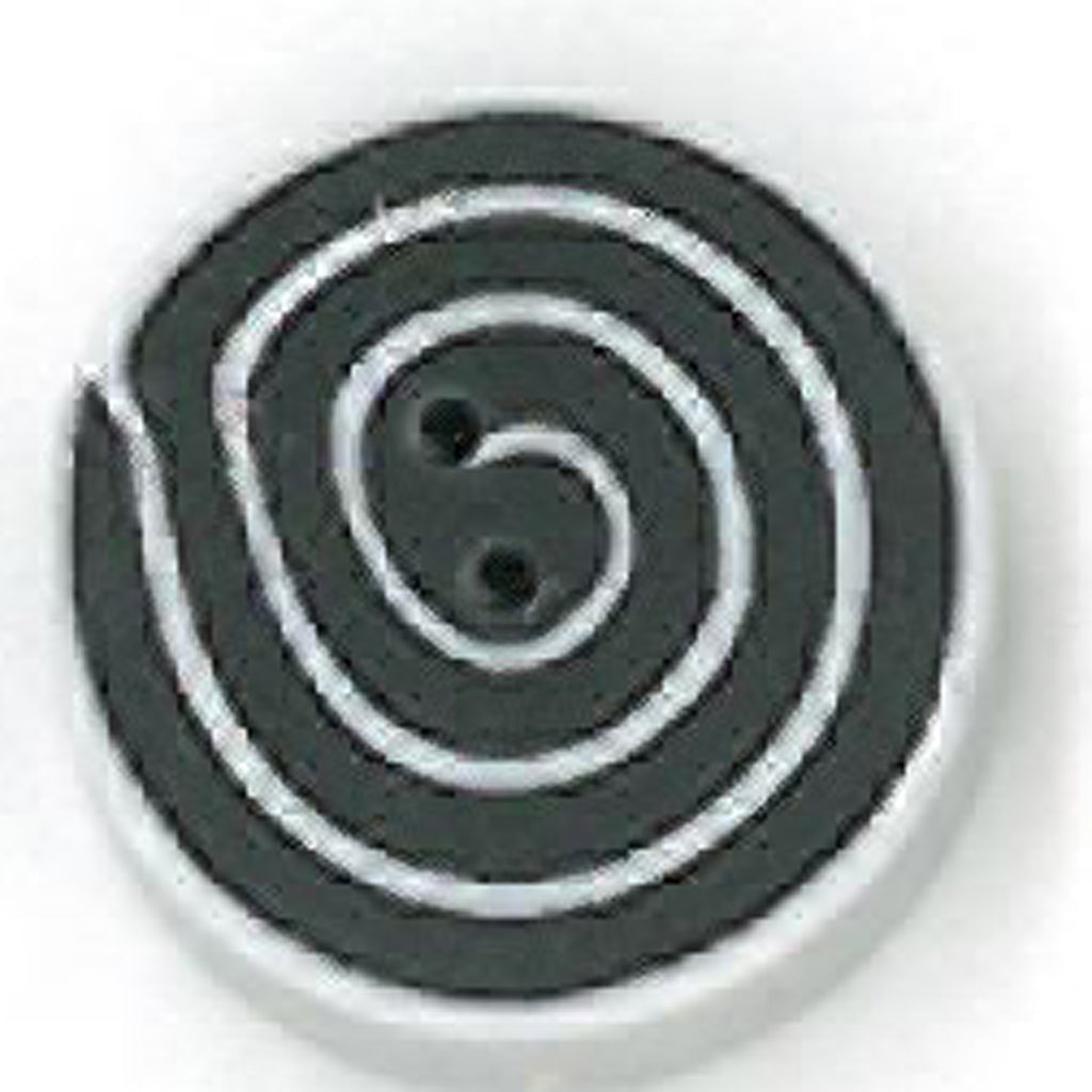 tiny swirl - black & white